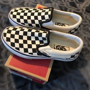 Checkered Vans